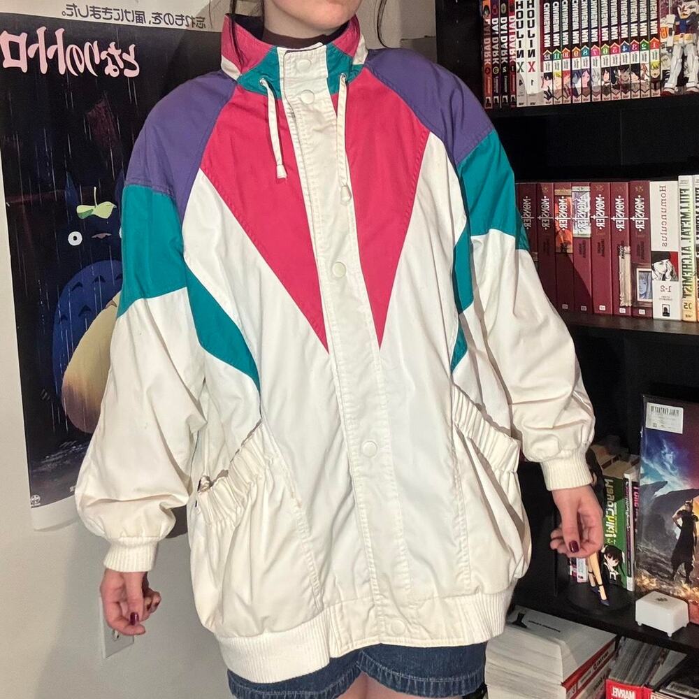 Vintage Innovations Multicolored Windbreaker